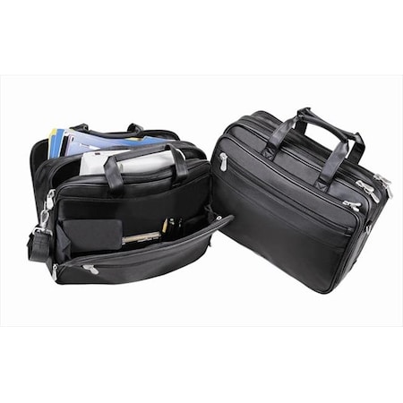 Preferred Nation Preferred Nation 6048.Blk Soft Briefcase 6048.Blk
